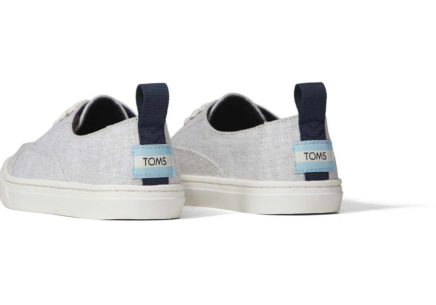 Toms Trampki Dziecięce Szare - Youth Cordones - 89NBHTMOC